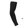 thumbnail image 2 of Soidarity Nuevo Enfriamiento Brazo Fundas Cubierta Protección Solar Baloncesto Sports Deportes y aire libre negro METRO Soidarity HW1040-04, 2 of 6