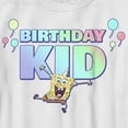 thumbnail image 2 of Boy's SpongeBob SquarePants Birthday Kid Graphic Tee White X Large, 2 of 4