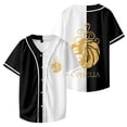 thumbnail image 4 of Seven Lions Print Baseball Jacket T-shirt Unisex Casual 2026 Fashion Summer Short Sleeved Tee Clothing, 4 of 5
