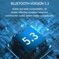 thumbnail image 4 of Bluetooth 5.3 Neckband Sport Headphones, Magnetic Earbuds HiFi Stereo Sound, 100H Ultra Long Playtime LED Power Display Lightweight Headset for Work Travel Running, 4 of 9