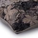 thumbnail image 3 of Funda de almohada de satén con diseño de hoja de arce, 30 x 30 cm (12 x 12 pulgadas), cuadrada, gris, acolchada con bordado Zardosi, estilo moderno, floral - Maple Glory, 3 of 5