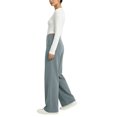 thumbnail image 7 of TEAJOPSUU Women's Yoga Wide Leg Pants High Waist Stretchy Waistband Pants with Pockets Pull On Solid Casual Gym Workout Trousers Gray, 7 of 7