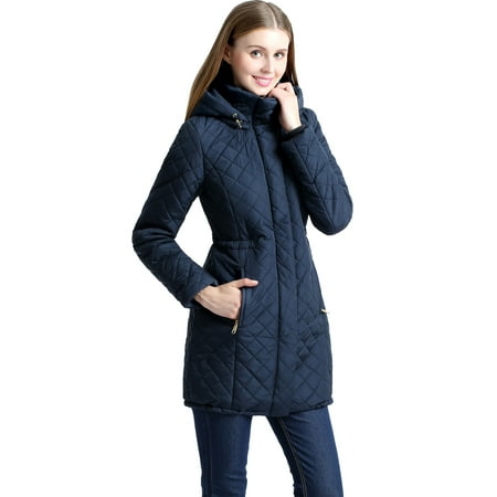 - Women's Angela Waterproof Quilted Parka Coat