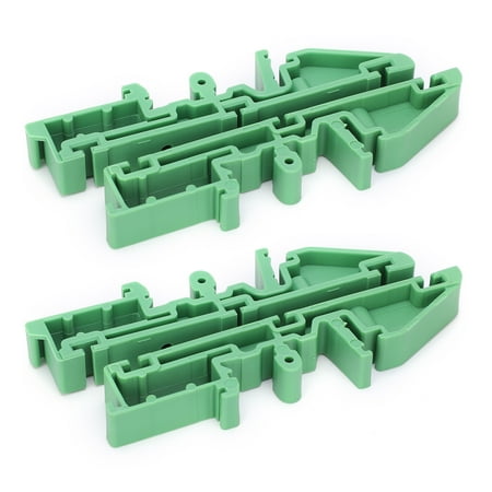 

Circuit Board Bracket DIN Rail Mounting Adapter 2 Set Practical Durable C45/DIN For Circuit Board Mount Accessories For DIN Rail Deck Mount