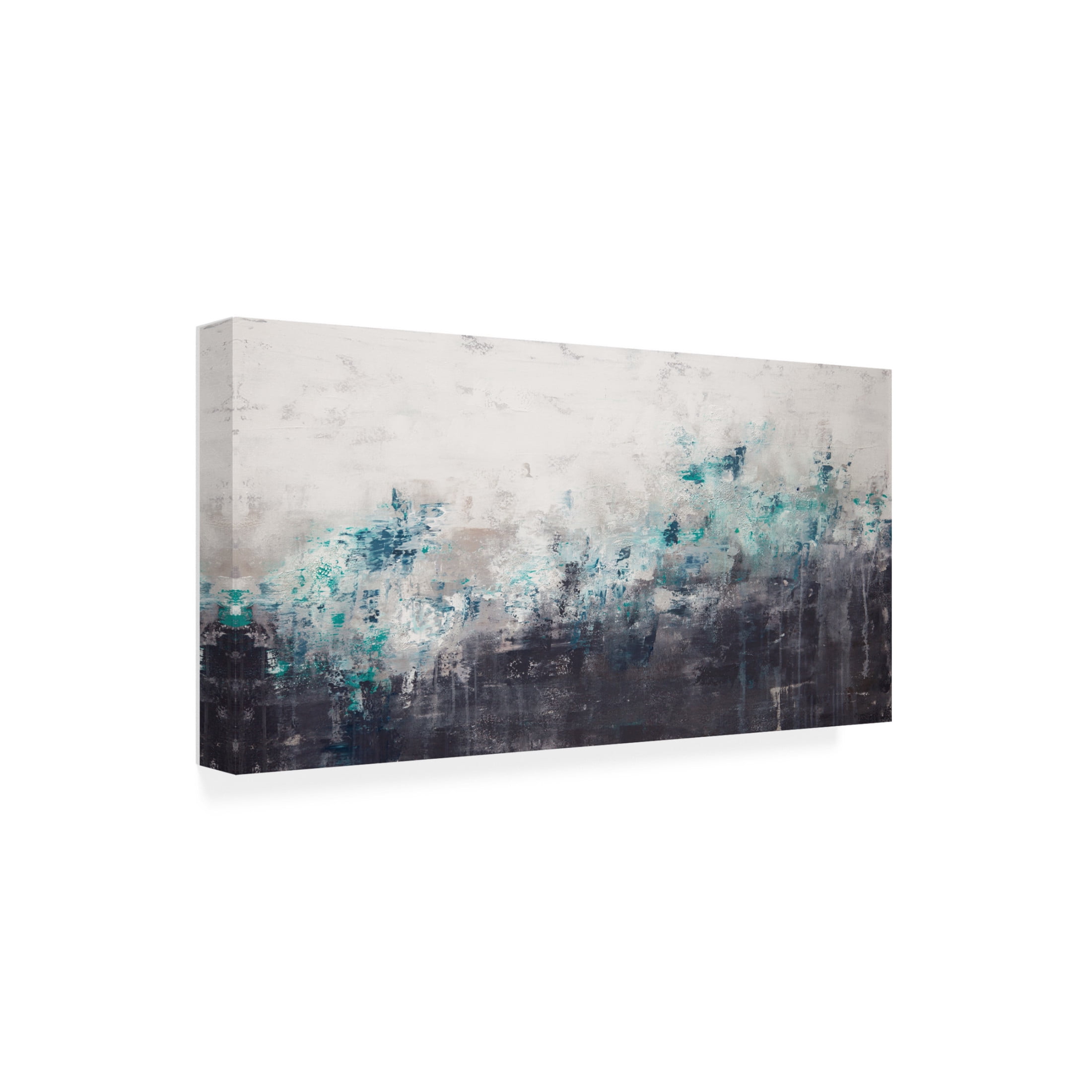 Canvas Wall Art - Hilary Winfield 'Winterscape' Wall Art for Living Room, Bedroom, or Office Décor by Trademark Fine Art - 47 x 24 Inches