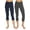 Navy Charcoal, variant on - Velvety Soft Capri Legging 2-Pack - Women's Capri Leggings for Workout and Lounge, Soft Capri Yoga Pants (Black, X-Small)