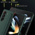 thumbnail image 4 of For Samsung Galaxy Z Fold 6 Case with S Pen, Replaceable S Pen Holder & Kickstand Matte PC Shockproof Full-Body Rugged Case, 4 of 4