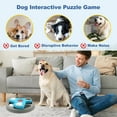 thumbnail image 5 of Duuclume Interactive Puzzle Toy Game for Dogs, Boredom Buster with Slow Feeder,Dog Food Treat Toys, Grey Blue, 5 of 6