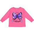 thumbnail image 3 of Inktastic Colorado State Butterfly and Flowers Boys or Girls Long Sleeve Toddler T-Shirt, 3 of 5
