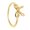 6, variant on Elegant Gold Bowknot Rings Symbolizing Graces and Sweetness for Fashionable Women and Romance