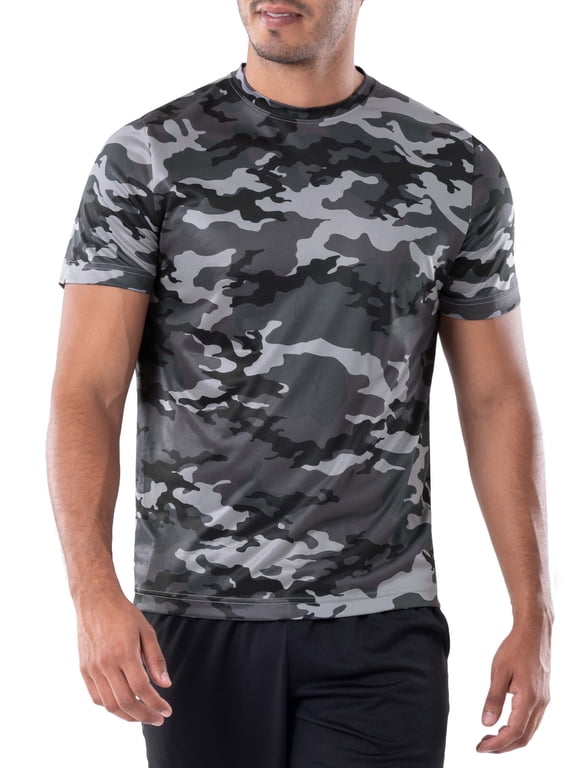 Men's and Big Men's Core Jersey Active T-Shirt, Sizes XS-5XL