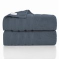 thumbnail image 2 of JML Gray Bath Towel Set of 8 Pieces - Cotton Blend Highly Absorbent Towels for Bathroom, 2 Soft Bath Towels, 2 Hand Towels, 4 Washcloths, 2 of 6