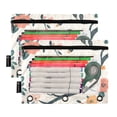 thumbnail image 2 of Birds on Branch with Flower 2 Pack Pencil Pouch for 3 Ring Binder Smooth Zipper Folders with Pockets Clear Window Pencil Case, 2 of 6
