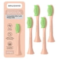 thumbnail image 1 of Brushmo Cabezales de Repuesto One con Limpiador de Lengua, Compatibles Únicamente con Philips One by Sonicare, Cerdas Suaves DuPont, Paquete de 4, Acabado Brillante., 1 of 2