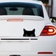 thumbnail image 4 of Pegatinas divertidas de gato negro asomando para coche, motocicleta eléctrica, ordenador, pegatinas bonitas, pegatinas impermeables para carrocería de coche, 4 of 7