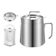 Tongina Deep Frying Strainer Pot with with Frying Basket Practical
