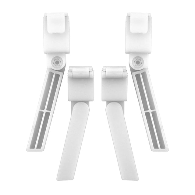 Pieza de extensión de del aterrizaje de liberación rápida para accesorios de protección Blanco Hugo Patas del tren de aterrizaje del dron
