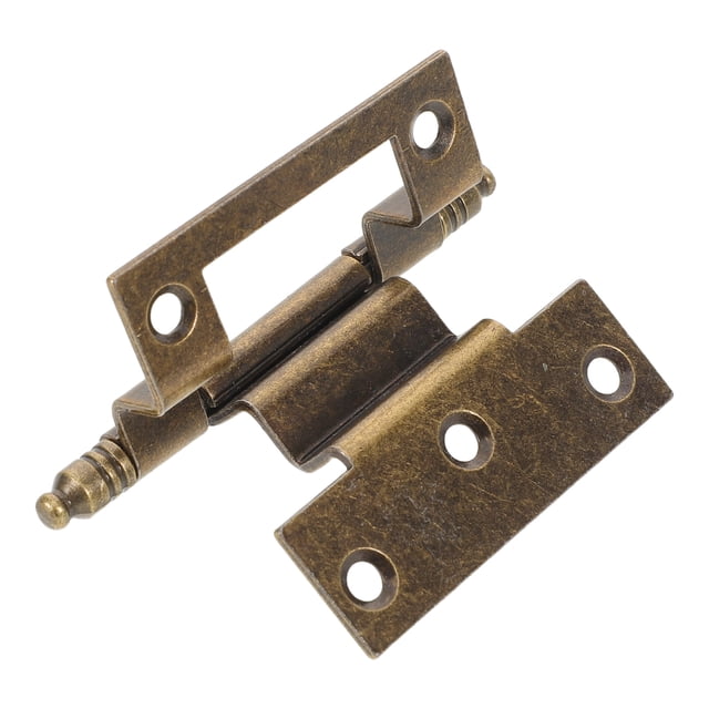 BRIGHTFUFU Bisagras Vintage Doradas Para Puertas De Mecanismo Aluminio Resistente