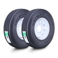 thumbnail image 4 of GREMAX All Steel Trailer Tire Wheel Assembly ST235/85R16 14-Ply G 132/127M w/8 Lug on 6.5" PCD White Spoke Wheel ,SET 2, 4 of 4