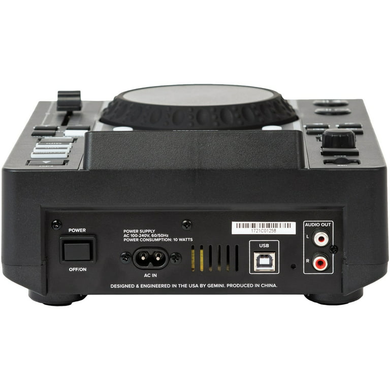 Gemini MDJ-600 Professional DJ USB CD CDJ Media Player - Walmart.com