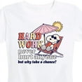 thumbnail image 3 of Peanuts - Hard Work - Women's Short Sleeve Graphic T-Shirt, 3 of 6