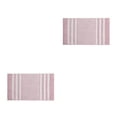 thumbnail image 1 of Naiovety Alfombra de baño suave: fuerte absorción de agua, textura suave, parte inferior antideslizante, exquisita colección hecha a mano, Rosa 2Conjunto, 1 of 6