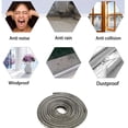 thumbnail image 4 of Weather Stripping for Door,Self Adhesive Brush Window Seal Strip for House Windows Weatherproof Soundproof Dustproof 29.5 FT Length, 4 of 7