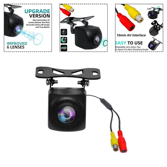 DAMIFU 4-Pin For Night For Vision 720P Rear View Camera For Android Navigation Monitor