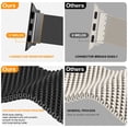 thumbnail image 2 of Apple Watch Band BELONGME Mesh Loop de acero inoxidable, paquete de 3, 2 of 7