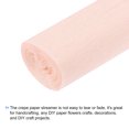 thumbnail image 3 of Crepe Paper Roll 7.5ft Long 20 Inch Wide for Wedding Decoration,Light Champagne 2pcs, 3 of 6