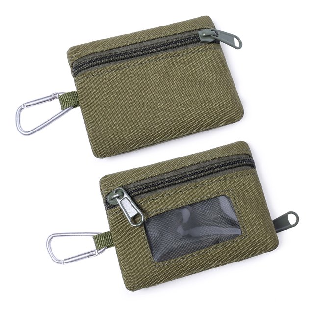Kuymtek Para Exteriores Con Llavero Riñonera Portátil (verde)