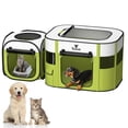 thumbnail image 1 of Corral para mascotas Pawaboo 2 en 1 plegable y portátil, 1 of 8
