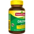 Nature Made Calcium 500 mg with Vitamin D3, Dietary Supplement for Bone