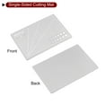 thumbnail image 6 of Uxcell 2pcs A5 Self-Healing Cutting Mat 9"x6" Craft Cutting Board for DIY Art Work Cutting, Grey, 6 of 7