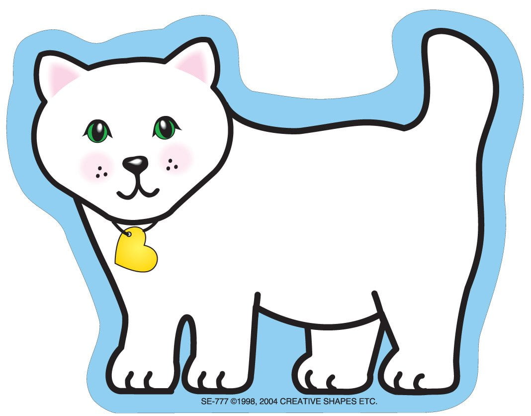 Creative Shapes Etc. Mini Notepad Kitten, Paper Writing Pad for Notes, Classrooms and More