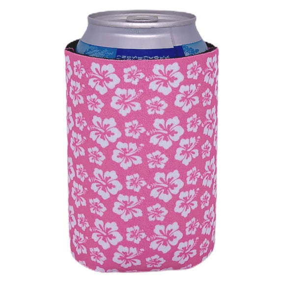 Hibiscus Pattern Can Coolie