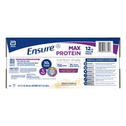 Ensure Max Protein Shake, 30g Protein, French Vanilla, 11 fl oz, 12 Pack