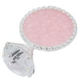 thumbnail image 4 of Paleta de Arte de uñas redonda de resina, salón en casa, punta de uñas portátil, esmalte de Gel, soporte de exhibición de Color, marco plateado inferior rosa, 4 of 8