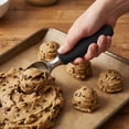 thumbnail image 5 of Ice Cream Scoop, 1 Pcs Stainless Steel Ice Cream Scooper, Comfortable Ergonomic Handle, Easy Release, Easy Clean, for Sorbet Black 8.9 in, 5 of 7