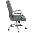 thumbnail image 4 of Pemberly Row Contemporary Leather High Back Office Chair in Gray, 4 of 11