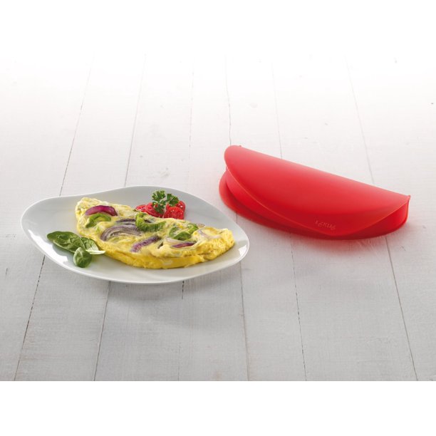 Lekue Omelette Maker, Model 3402700R10U008, Red