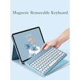 thumbnail image 2 of Funda con teclado YeeHi para iPad 6 iPad 5 Air 2 Pro 9.7 con ratón, 2 of 6