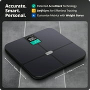 Greater Goods Smart Bathroom Scale- BT, WiFi, 10 Users, App, 800mAh Battery, TFT Display Technology