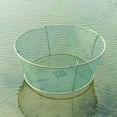 thumbnail image 3 of Linnome Foldable Drop Fishing Landing Net Crayfish Shrimp Catcher Tank Casting Network Trap Mesh Crab Prawn Bait Cage Eels Mesh for Fish, 3 of 7