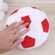 thumbnail image 4 of Juguetes de fútbol multifuncionales, peluche de fútbol, cojín rojo con forma de balón de fútbol, 4 of 7