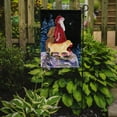 thumbnail image 2 of Caroline's Treasures SS8973GF Santa Claus with  Golden Retriever Garden Flag, Garden Size, multicolor, 2 of 5