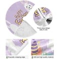 thumbnail image 2 of FMSHPON Easter Egg Rabbit Xmas Christmas Tree Skirt Stand Mat for Holiday Party Decoration Indoor Outdoor 48 inches, 2 of 6