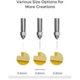 thumbnail image 5 of 4PCS Nozzle Kit,Nozzles for Printing for PLA/ABS/PETG/TPU/PP/PC, Etc., 5 of 5