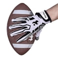 thumbnail image 3 of Red Boodun Unisex Rugby Full American Football Gloves(S), 3 of 4