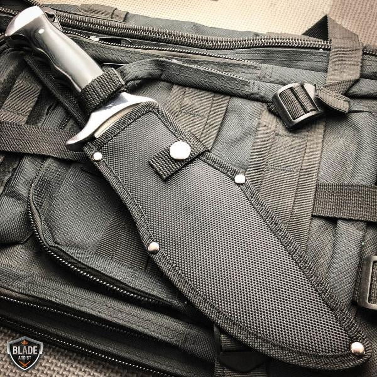14" Full Tang Outdoor TRACKER Hunting Rambo Fixed Blade Camping Bowie Knife